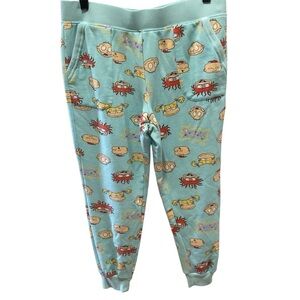 Nickelodeon Cartoon Character Print Pajama Pants size 4-6